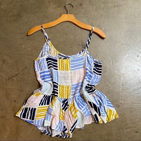 Colorful cami with flare bottom - Picture 3 of 4